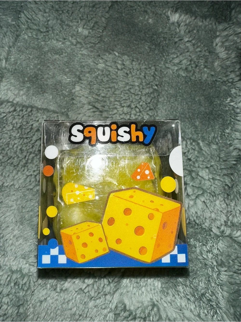 Yellow Cheese Kids Toy Squish